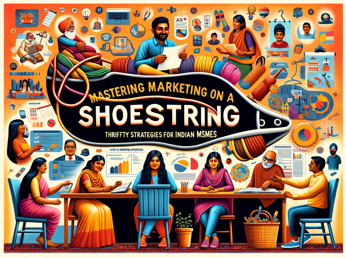 "Mastering Marketing on a Shoestring: Thrifty Strategies for Indian MSMEs"