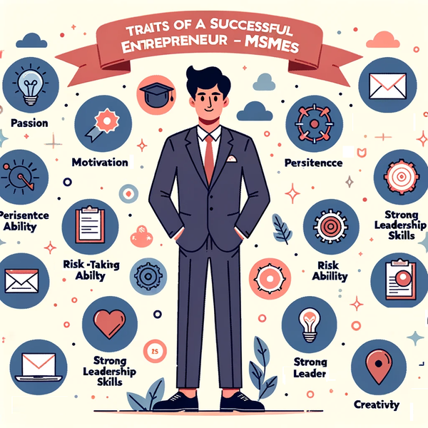Traits of a Successful entrepreneur - MSME's.